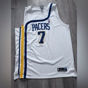 Men's Vintage Reebok HC Indiana Pacers Jermaine O'Neal Authentic Jersey sports
